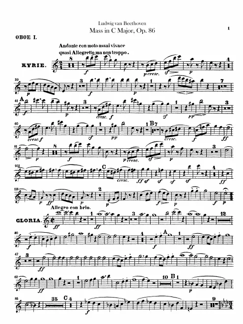 Oboe 1, 2