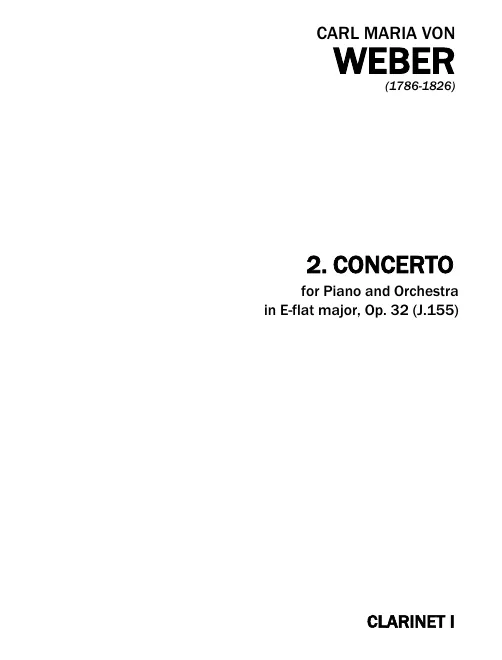 Clarinet 1, 2 (B)