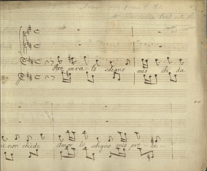 Trio: Proverà lo sdegno