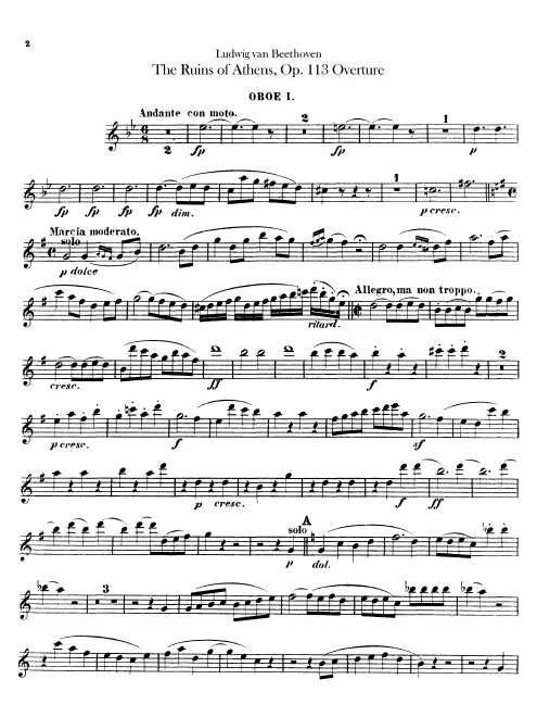 Oboe 1, 2