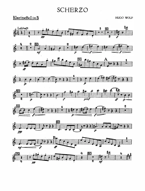 Clarinet 1, 2 (B)