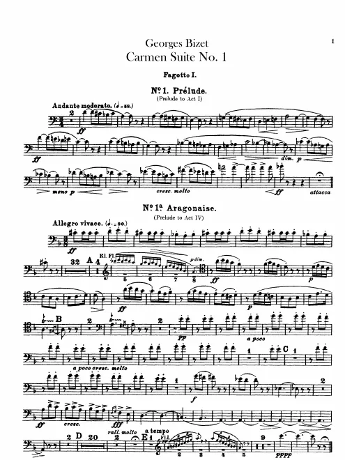 Bassoon 1, 2