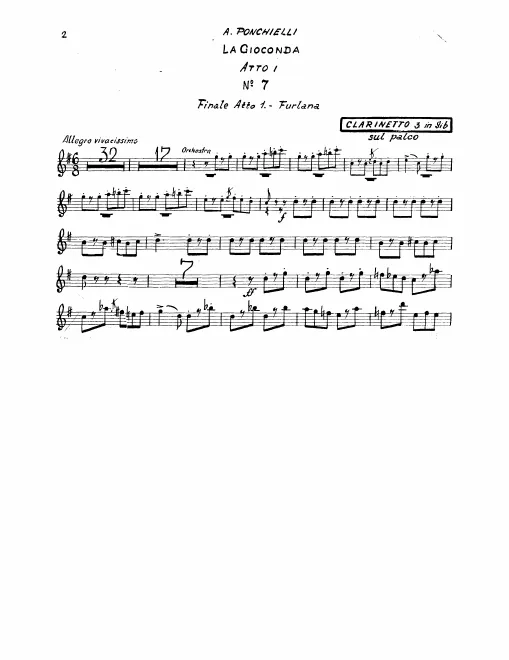 Clarinet 3 (B♭)