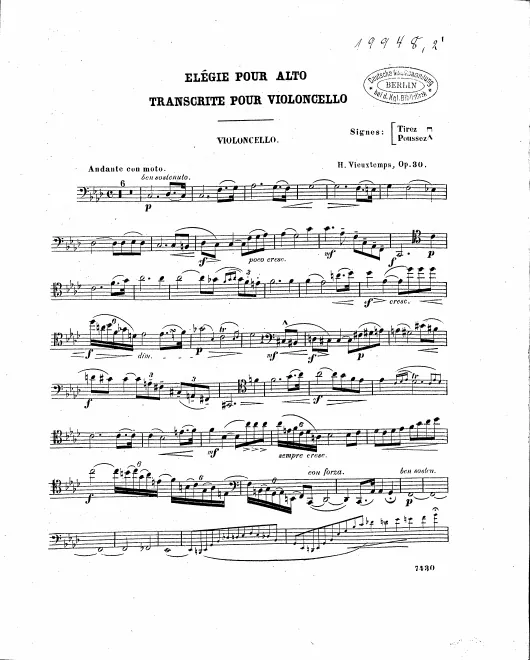 Cello Part