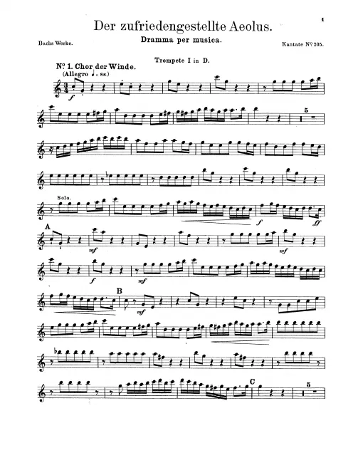 Trumpet 1, 2, 3 (D)
