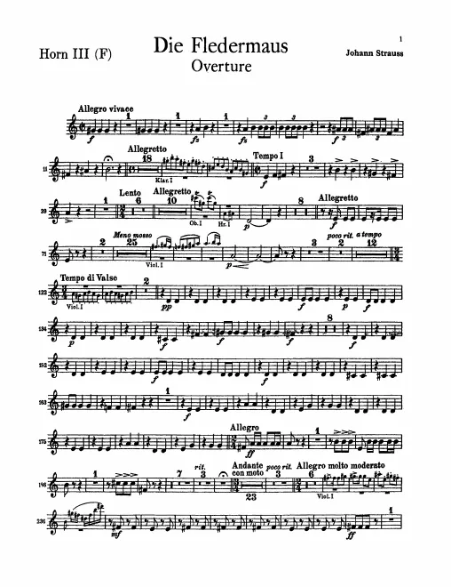 Horn 3 (F)