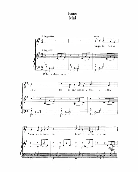 2. Mai (, original key)