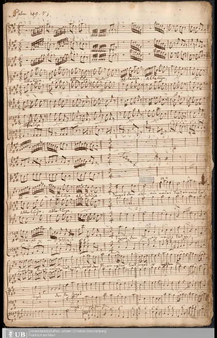 Complete Score and Parts