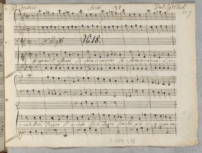 Aria: M'opprime, m'affanna (Act II, Scene 11)
