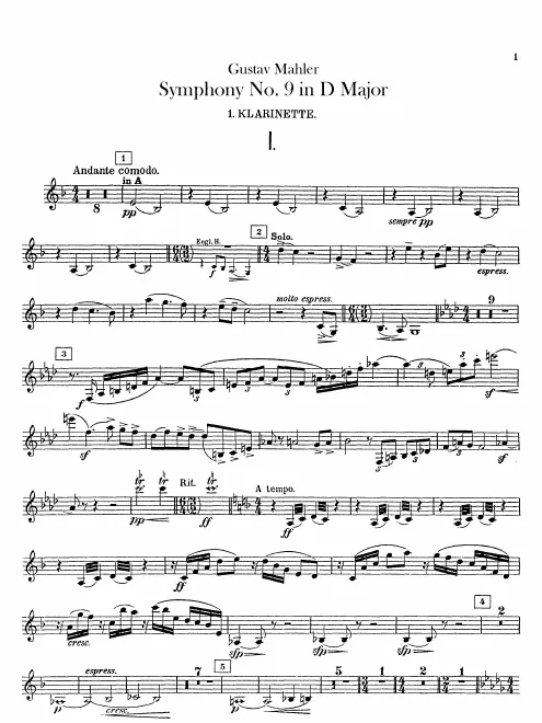 Clarinet 1 (B/A)