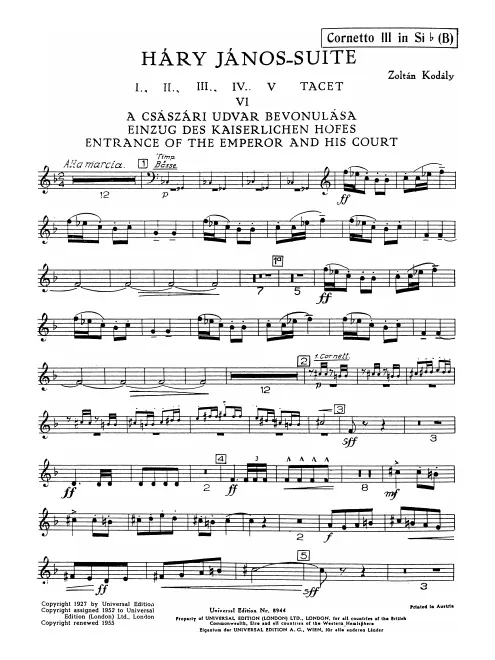 Cornet 3 (B♭)