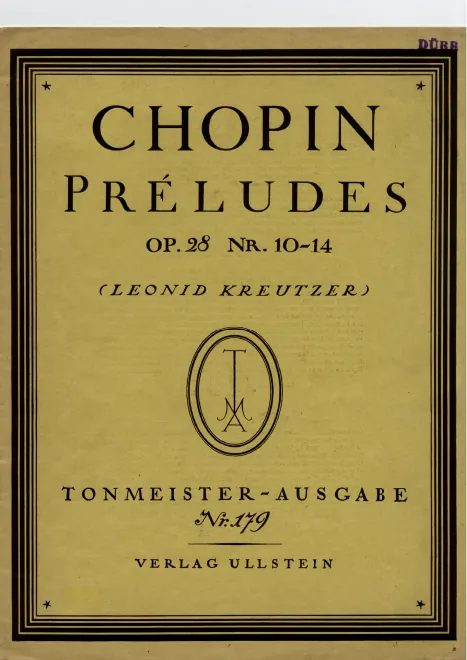 37. Preludes 10-14