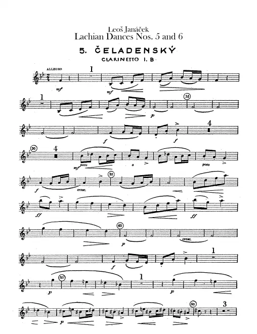 Clarinet 1, 2