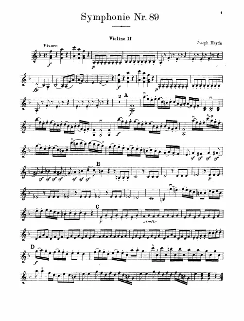 Violins II
