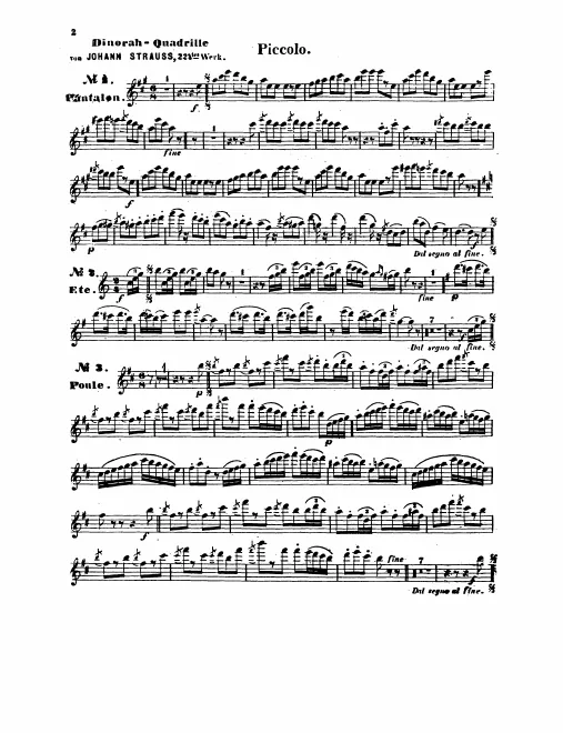 Piccolo, Flute