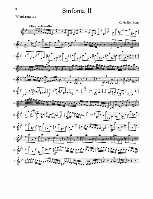 Violins II