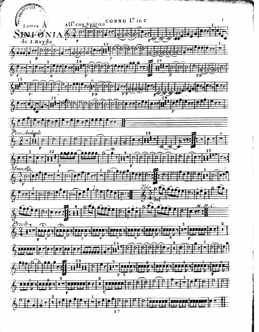 Horn 1, 2 (C)