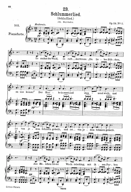 Complete Score (Original / High voice, )