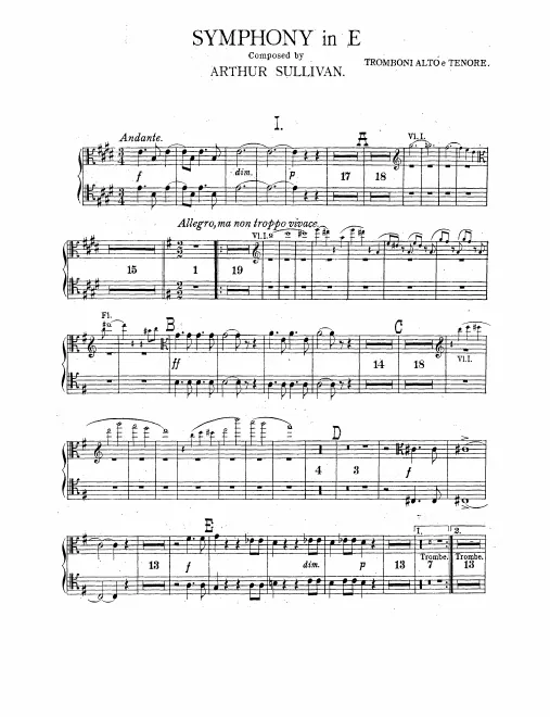 Trombone 1/2 (Alto/Tenor), 3 (Bass)