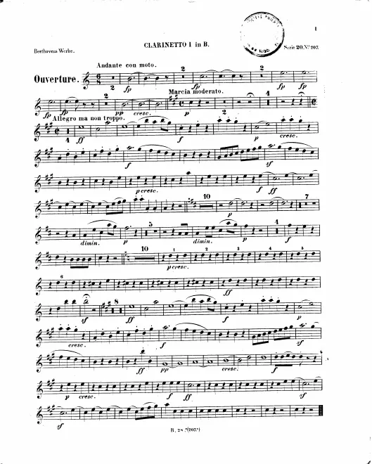 Clarinet 1, 2 (B/C/A)