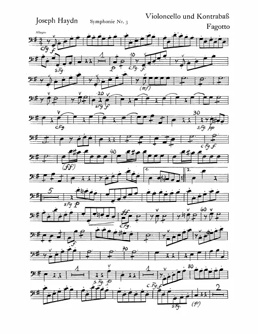 Cellos/Basses/Bassoon