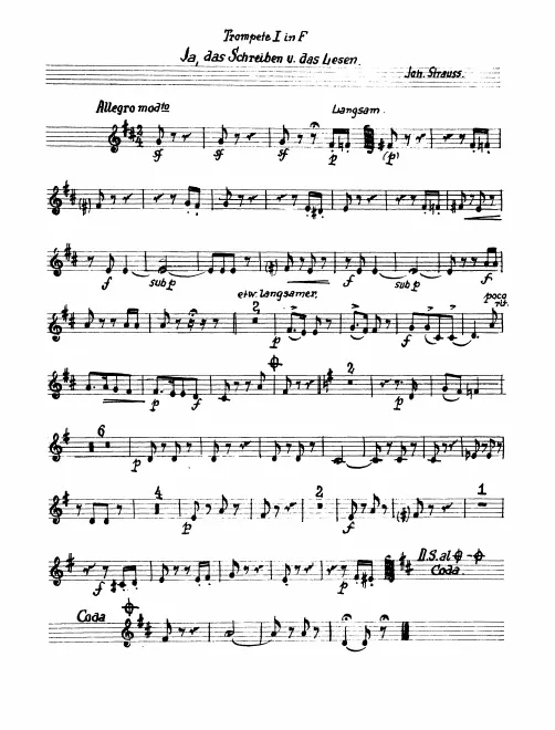 Trumpet 1, 2 (F)
