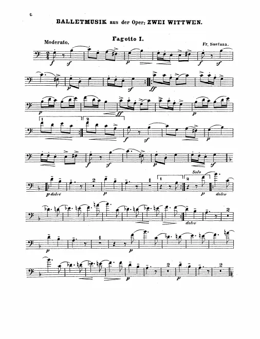 Bassoon 1, 2
