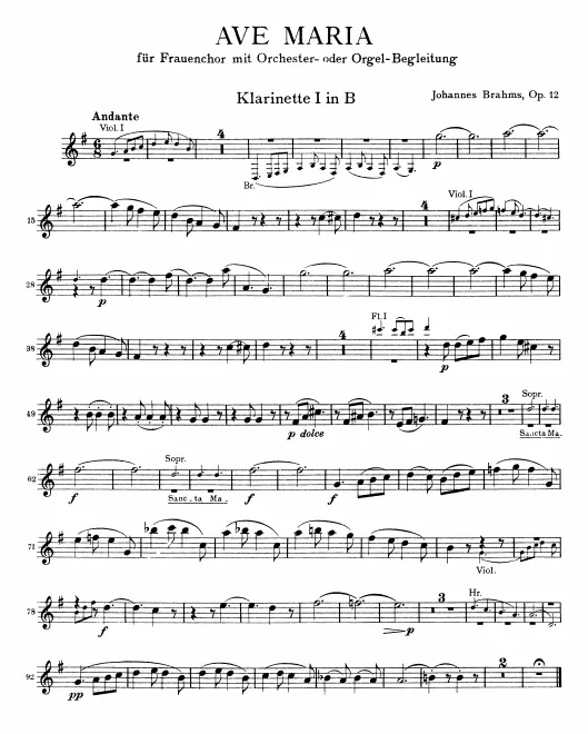 Clarinet 1, 2 (B)