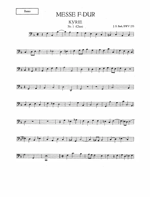Continuo (Cellos/Basses)