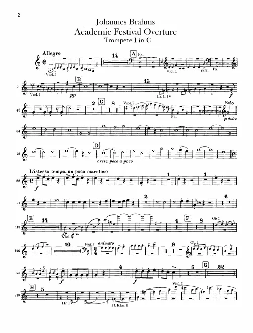 Trumpet 1, 2, 3 (C)