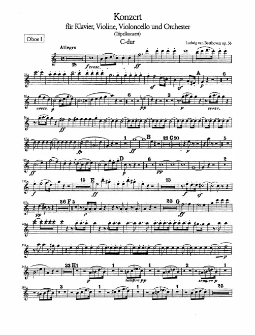 Oboe 1, 2