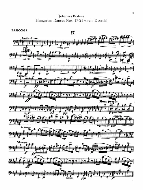 Bassoon 1/2
