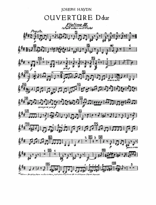Violins III (or Violas)