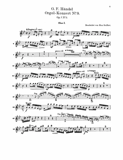 Oboe 1, 2