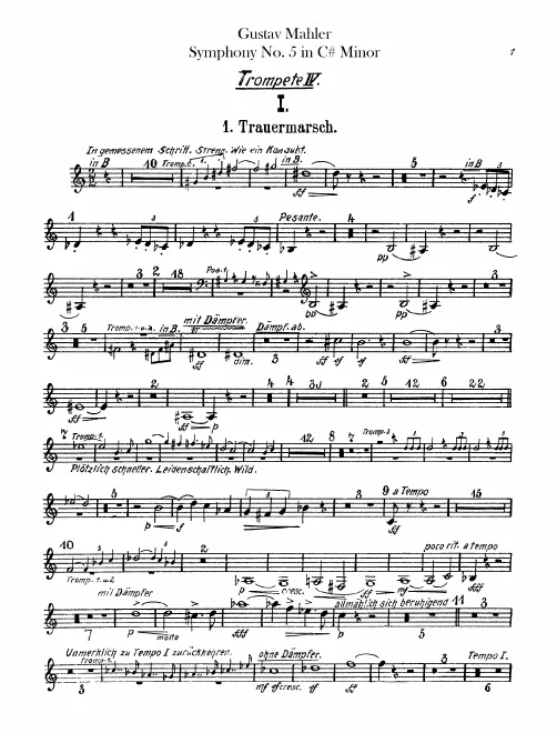 Trumpet 4 (B/F)