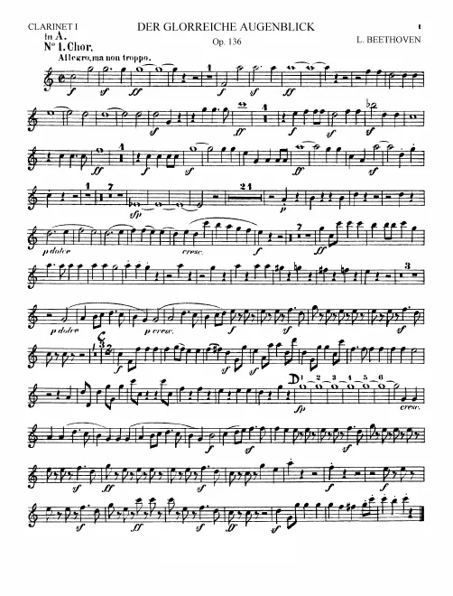 Clarinet 1, 2