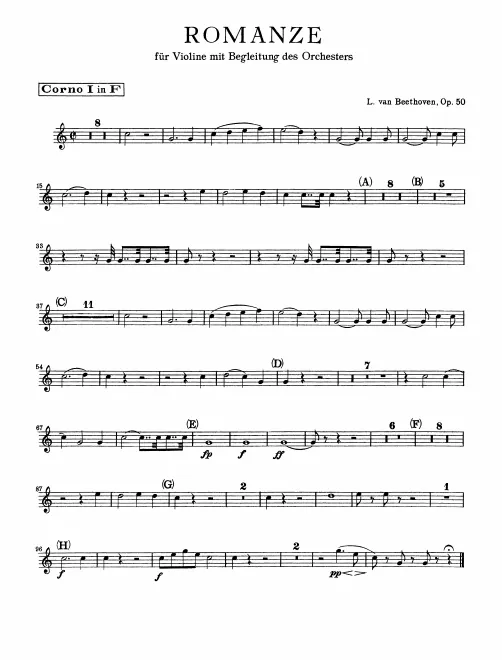Horn 1, 2 (F)