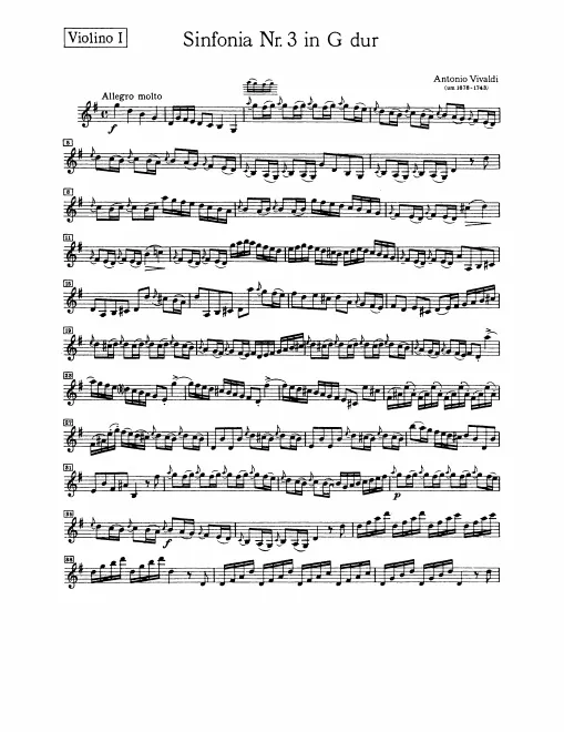 Violins I