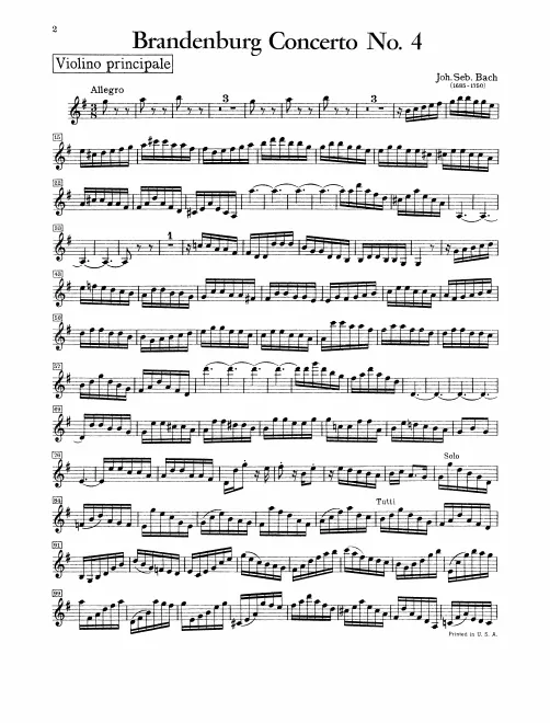 Violin solo