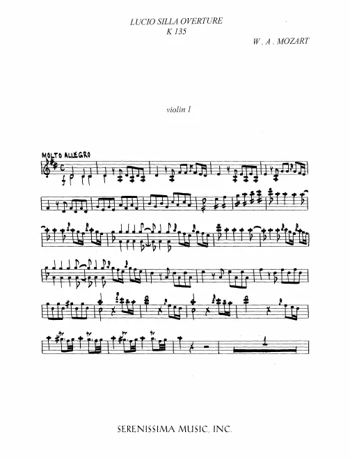 Violins I