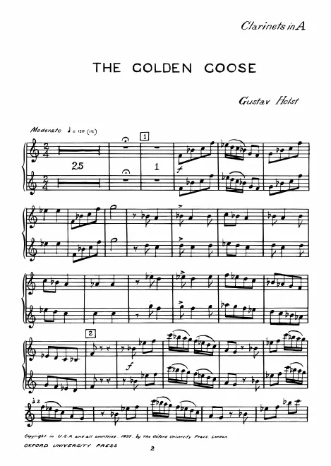Clarinet 1/2 (A)