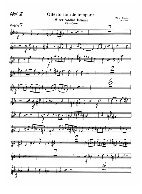 Oboe 2 (later addition)