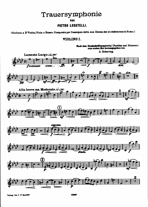 Violins I