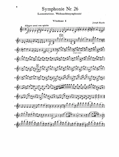 Violins I