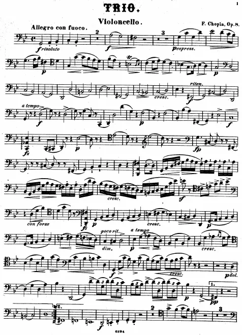 Cello Part