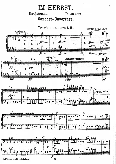 Tenor Trombone 1/2