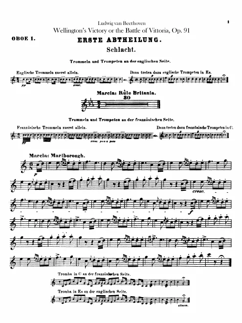 Oboe 1, 2