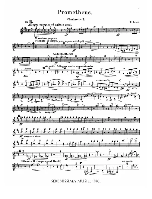 Clarinet 1 (B)