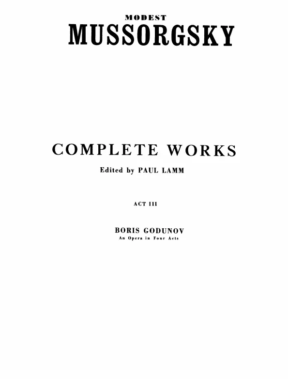 Act III