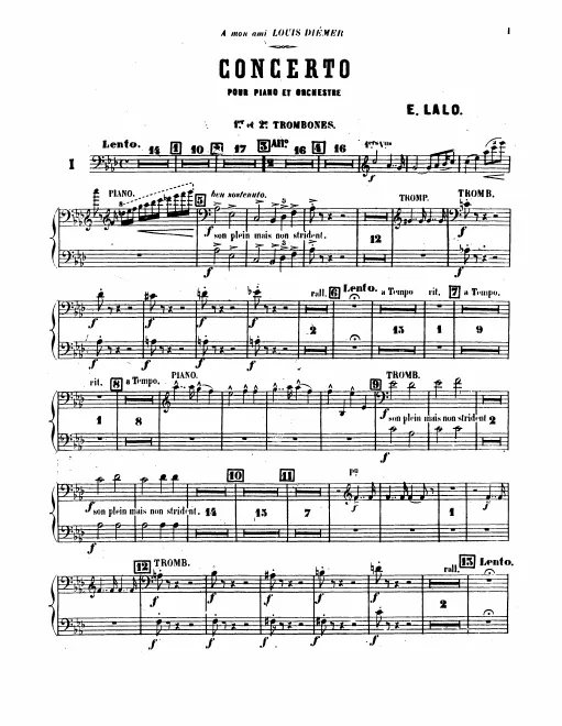 Trombone 1/2, 3